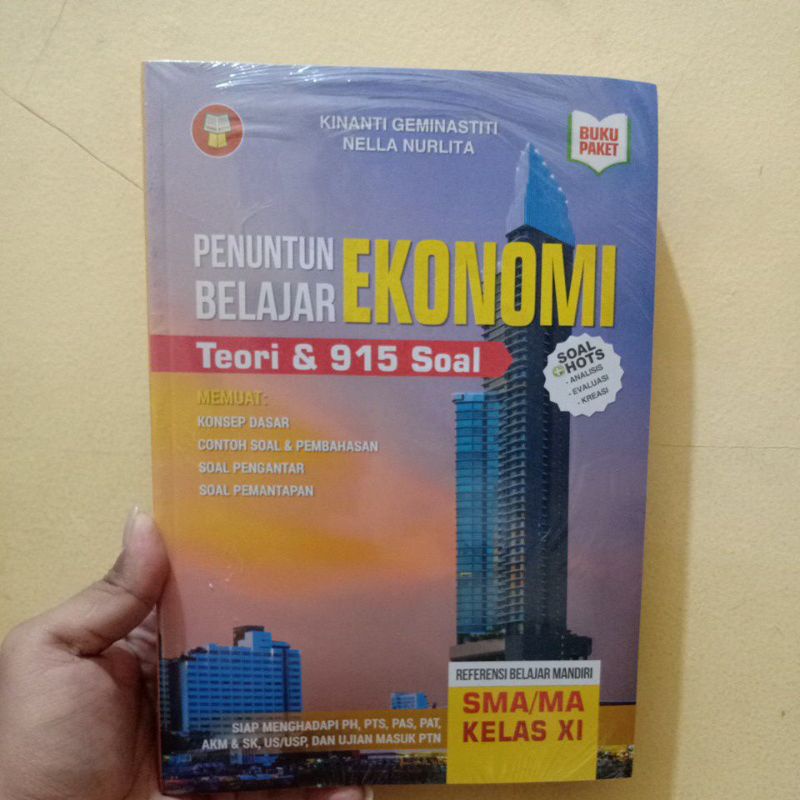 BUKU PAKET EKONOMI KELAS 11 / BUKU SOAL EKONOMI / PENUNTUN BELAJAR EKONOMI SMA MA KELAS 11