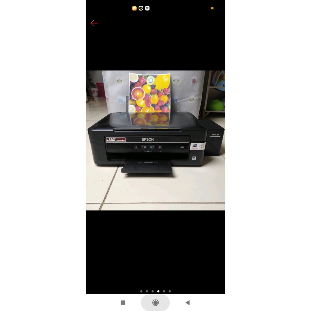 Printer Epson L360 scan copy