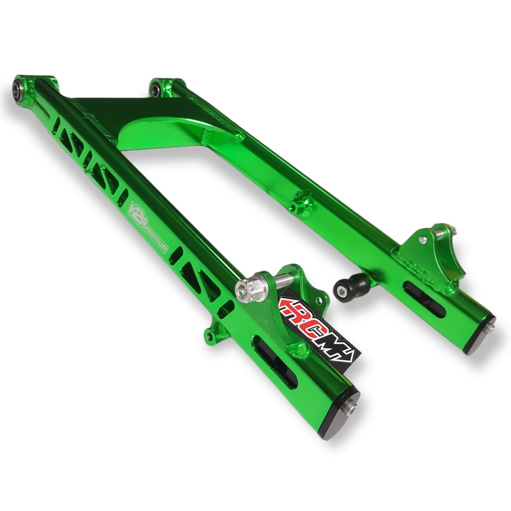 SWING ARM LENGAN AYUN SUPIT SLEEP ENGINE SLEEPENGINE PREMIUM HONDA CB100 CB GL 100 GL100 MODEL KAZE SUPERTRACK WARNA PERAK SILVER KROM CROME CHROME ALUMUNIUM CNC COPY AN BPRO ORI ORIGINAL SUPER TRACK ASLI