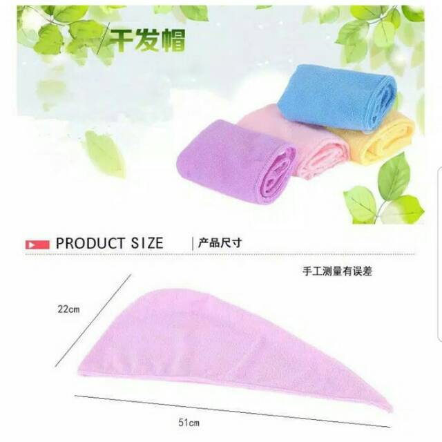 MAGIC TOWEL MICROFIBER - HANDUK KEPALA - HANDUK KERAMAS