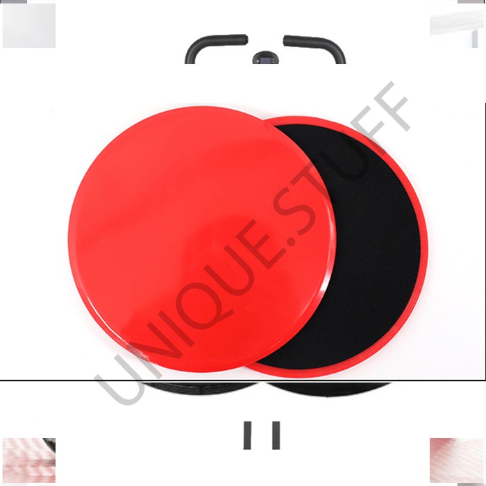 Dual side core slider sliding discs disc gym fitness gliding discs