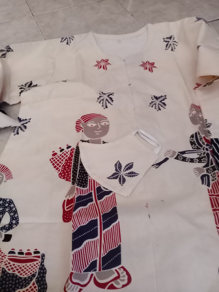 Blouse Batik Wanita Bahan Katun Premium