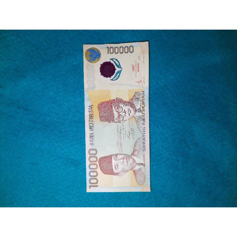 Uang polymer 1997 uka