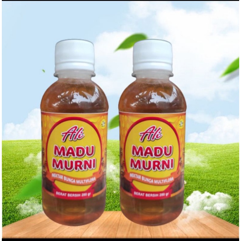 

Madu Murni Nektar Bunga Multifora 280 gram / Madu Asli