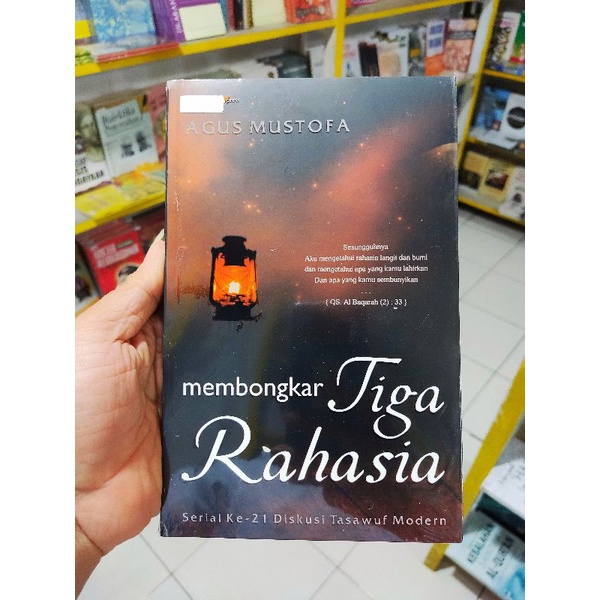 Buku membongkar tiga rahasia Penulis: Agus Mustofa Penerbit : Padma Press