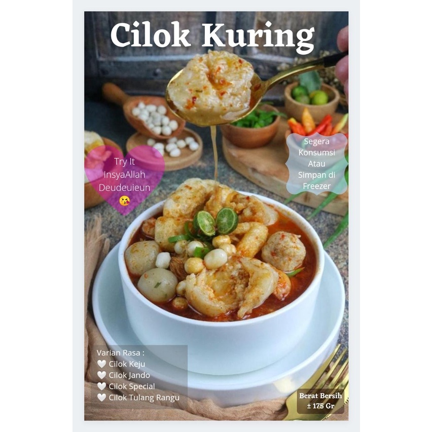 

CILOK KUAH PEDAS INSTAN DALAM KEMASAN