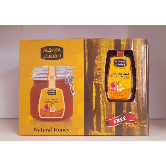 

d201nhd Alshifa Paket 1Kg Free 250Gr / Madu Al Shifa Paket Hemat Ds201Fs