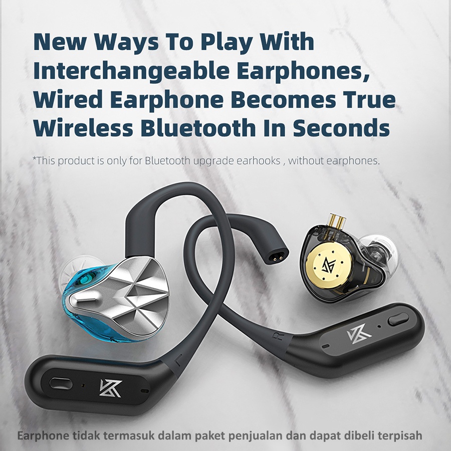 KZ AZ09 Pro Knowledge Zenith APTX TWS Earhook HD Bluetooth Adapter