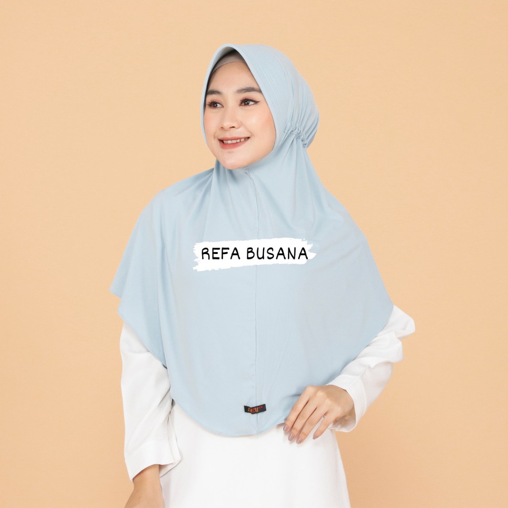 Jilbab Instan Kerudung Instan Jilbab Bergo Jersey Premium Sarah-4