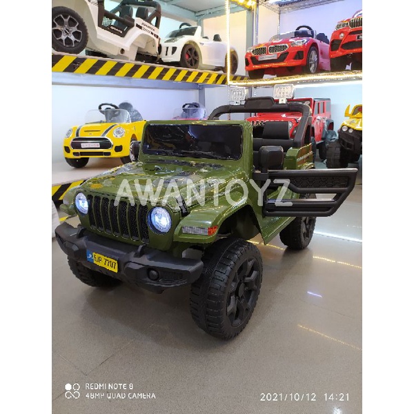 Mobil Aki Anak Jeep Exotic Army
