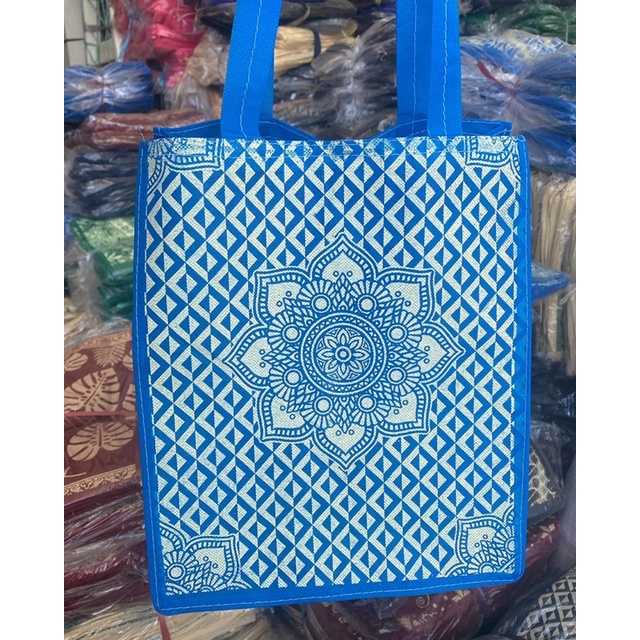 HARGA LUSIN ISI 12 BIJI- TAS HAJATAN HEBOH 22x22 TIDAK PERLU REQUEST WARNA DAN MOTIF DAPAT ACAK