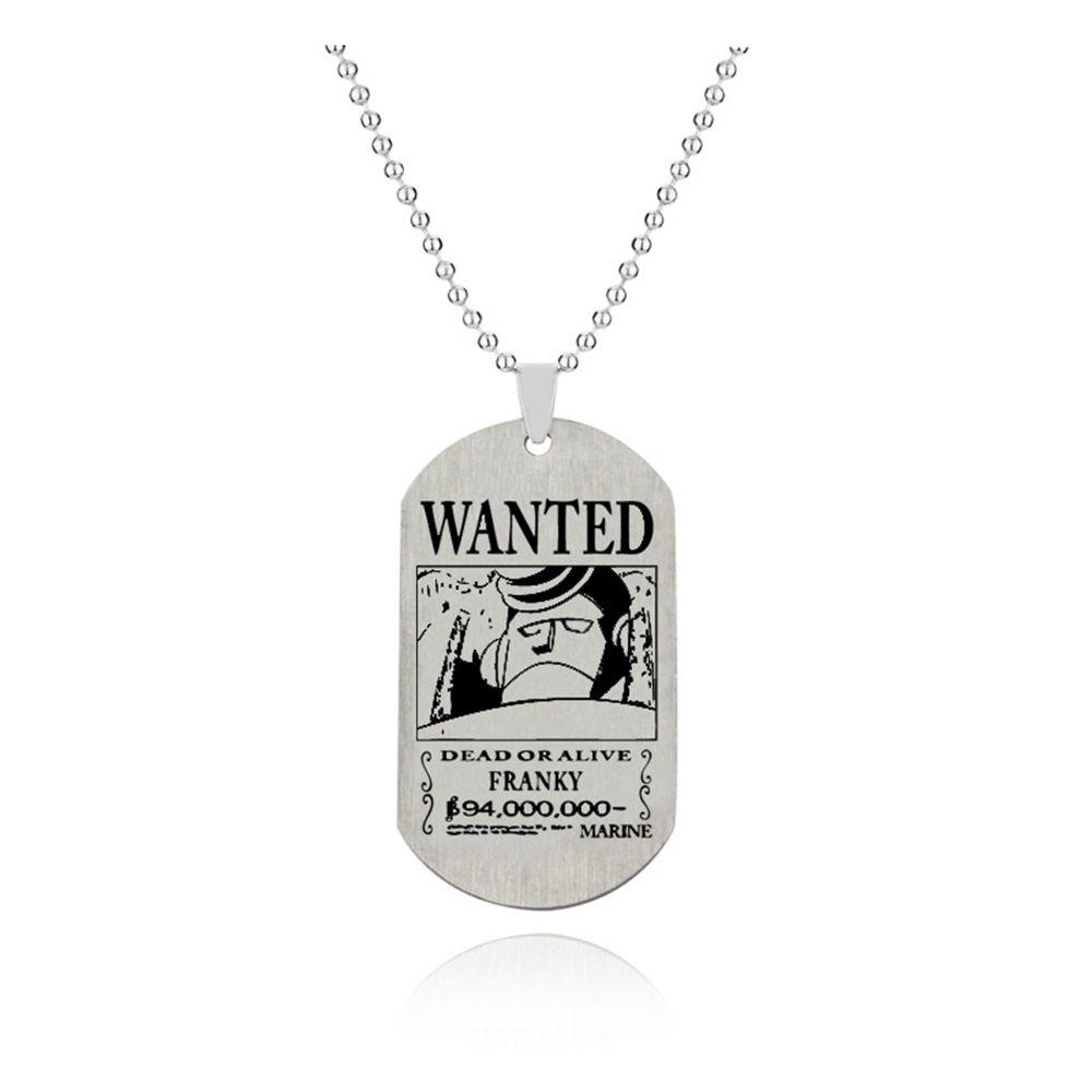 Lily One Piece Kalung Perhiasan Persahabatan Collier Punk Vintage Luffy Zoro