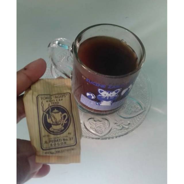 Kopi (CAP TEKO) toko agus asli bogor kopi tanpa gula.