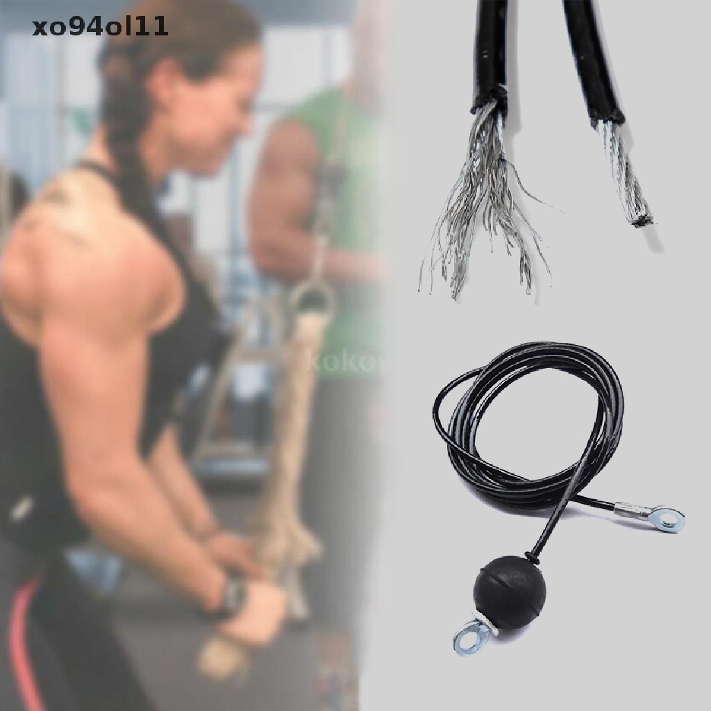 (hotsale) Tali Kabel Katrol Heavy Duty Bahan Baja Untuk Aksesoris Fitness