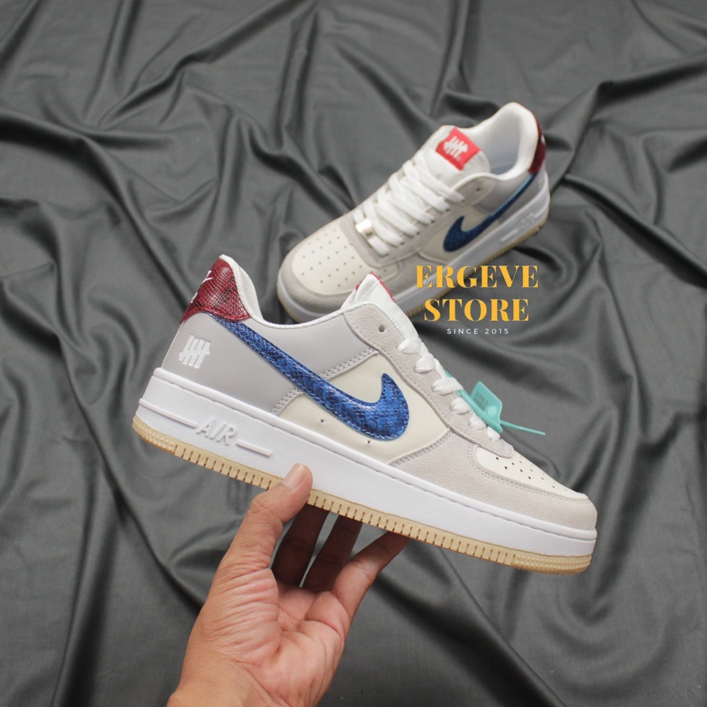 MAN &amp; LADIES SEPATU AIR FORCE 1 LV8 MID LOW UNDEFEATED 5 ON IT SEPATU SNEAKERS CASUAL WANITA PRIA