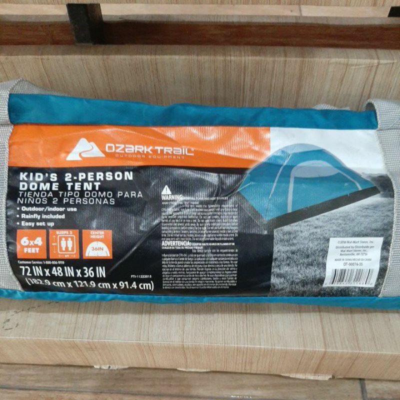 Tenda Ozark Trail Tenda camping 2 orang original