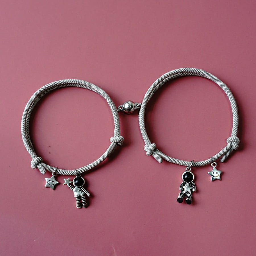 Gelang Couple Magnet Pacar Set LDR Kembaran Kado Cewek Pacar Hadiah