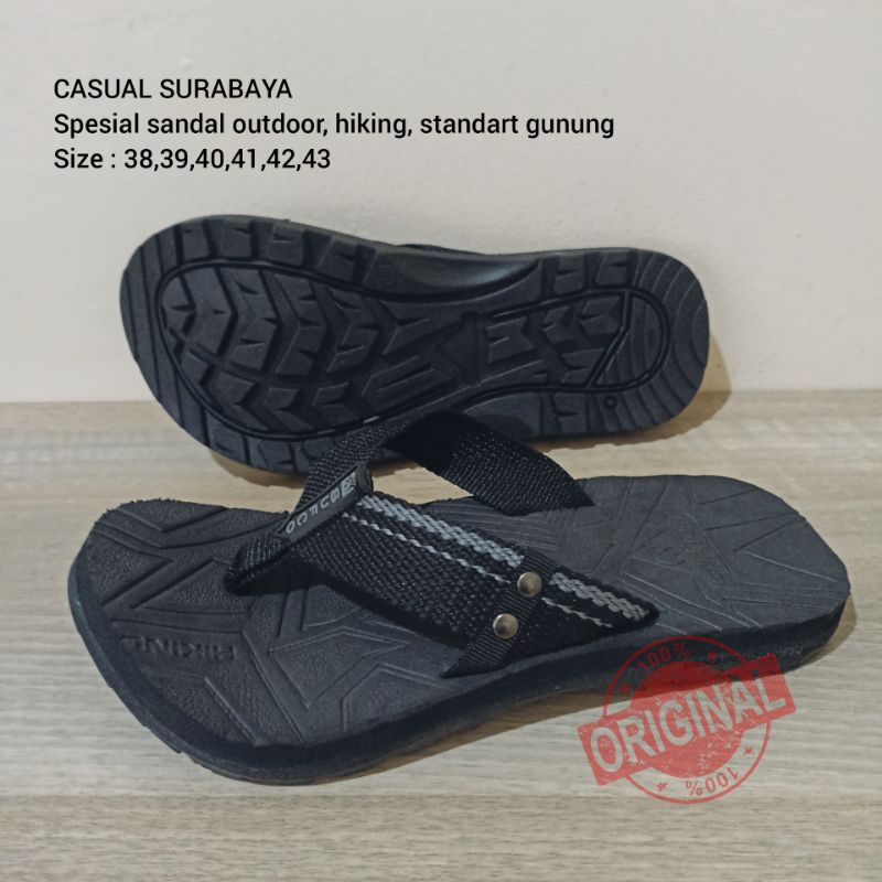 ⭐⭐⭐⭐⭐ Sandal Outdoor Bahan Karet Standart Hiking HA1