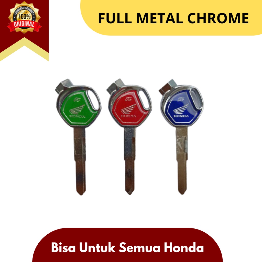 BAHAN KUNCI VARIASI HONDA BEAT VARIO 125/150 SCOOPY SUPRA X REVO BLADE MEGAPRO BAHAN KUNCI DUPLIKAT