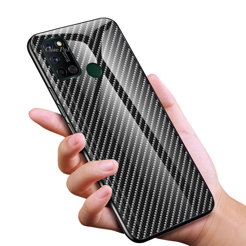 REALME C17 REALME 7i CASE SOFTCASE SLIM FIT FULL CARBON CASE KARBON SILIKON KARET CASING COVER