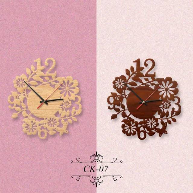 Jam dinding artistik kekinian Home decor
