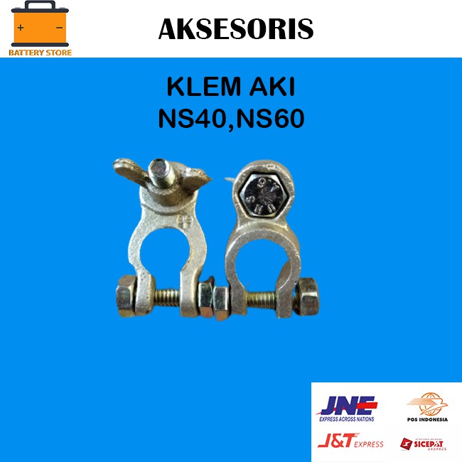 KLEM AKI MOBIL N40 NS40. NS40L. NS40Z. NS40ZL. NS60. NS60L.34B19L . 34B19R