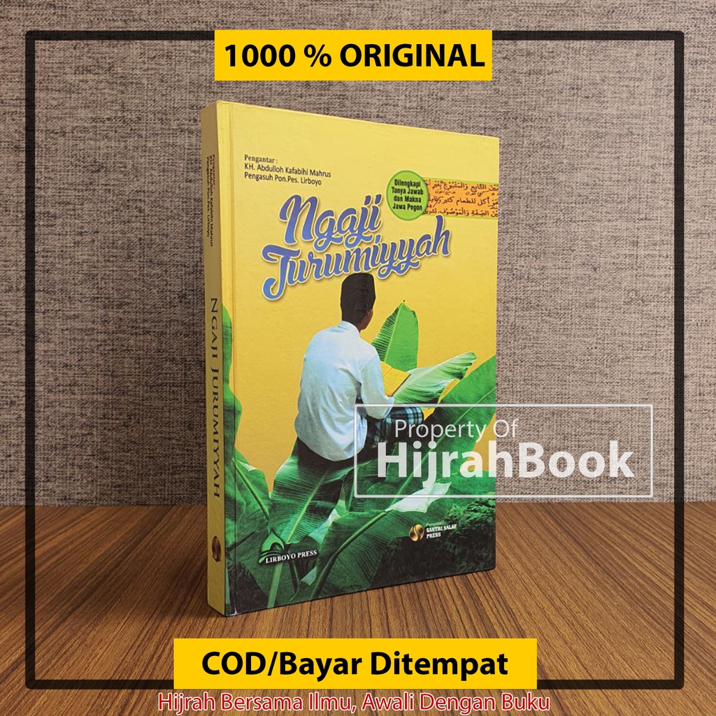 Buku Islam Ngaji Jurumiyyah Dilengkapi Tanya Jawab dan Makna Jawa Pegon Terbitan Santri Salaf Press 