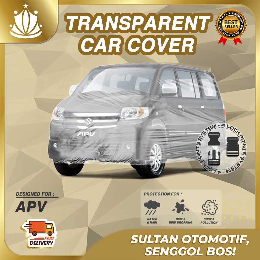 Body Cover Mobil Plastik TEBAL APV WATERPROOF