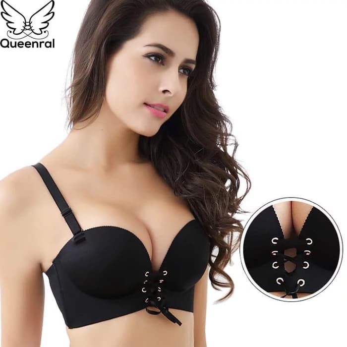 Bra Busa Push Up Seamless Tali Depan Seksi