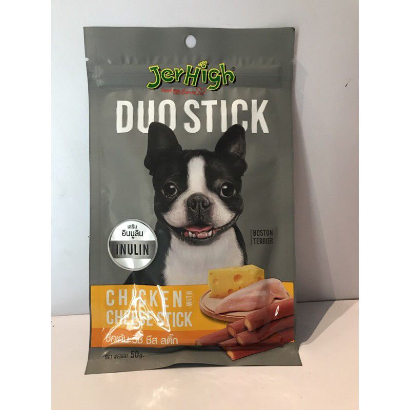 Jerhigh Duo Stick Series 50gr / Snack Anjing Dengan Duo Varian