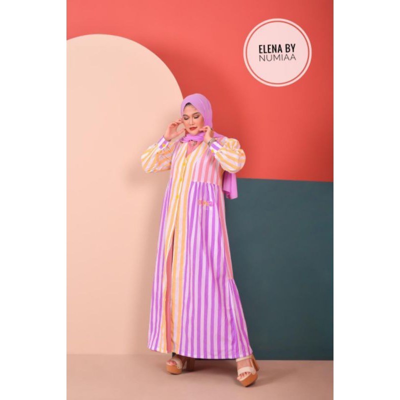Set Dress Gamis Elena by NUMIAA Original
