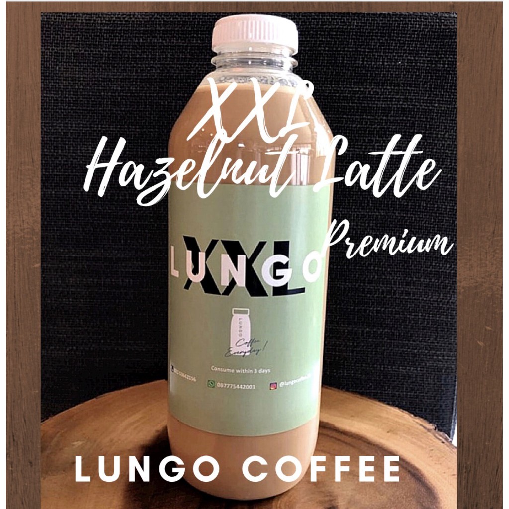 

XXL Hazelnut Latte