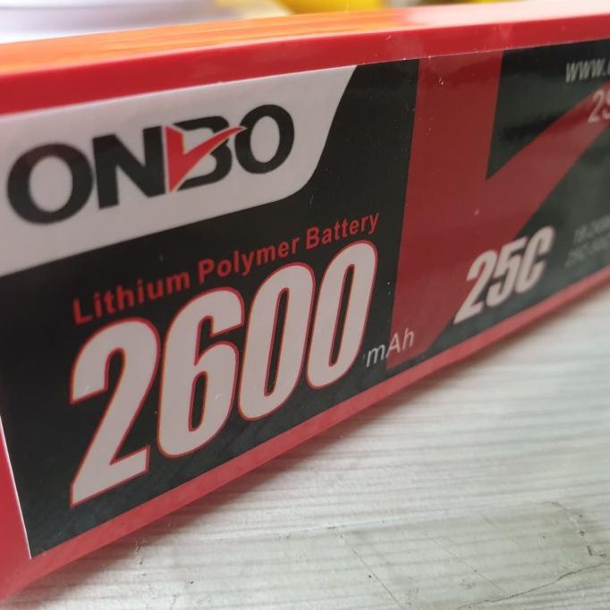 Lipo Battery 2s 7.4v 2600mah 25-50c Onbo Nano Power
