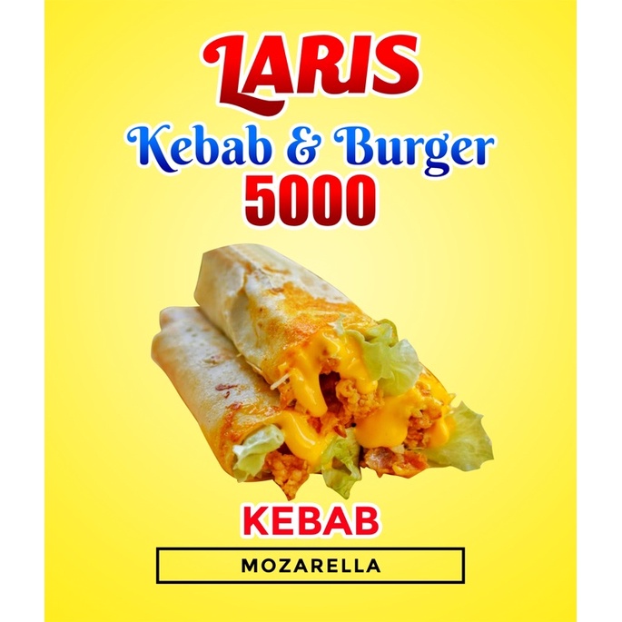 

kebab mozarella daging isi 5 pcs