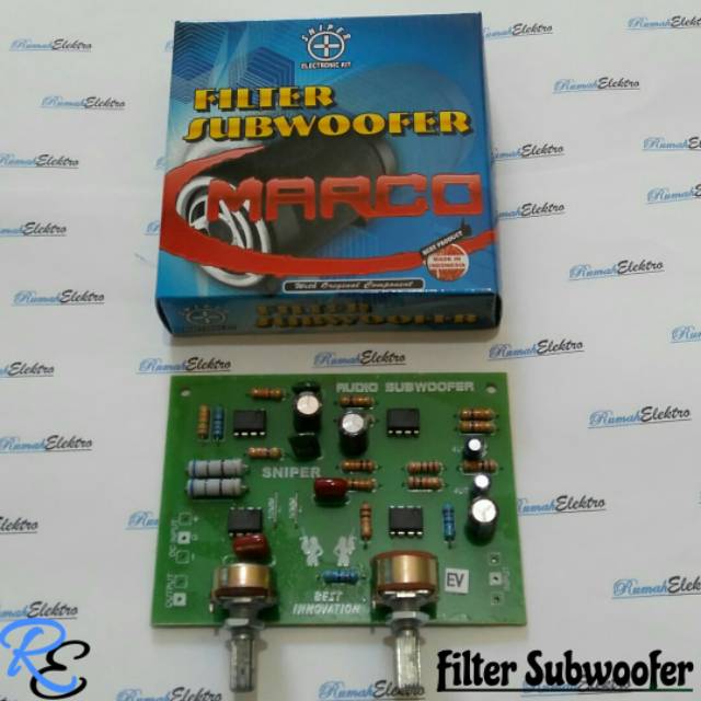 Kit Filter Subwoofer