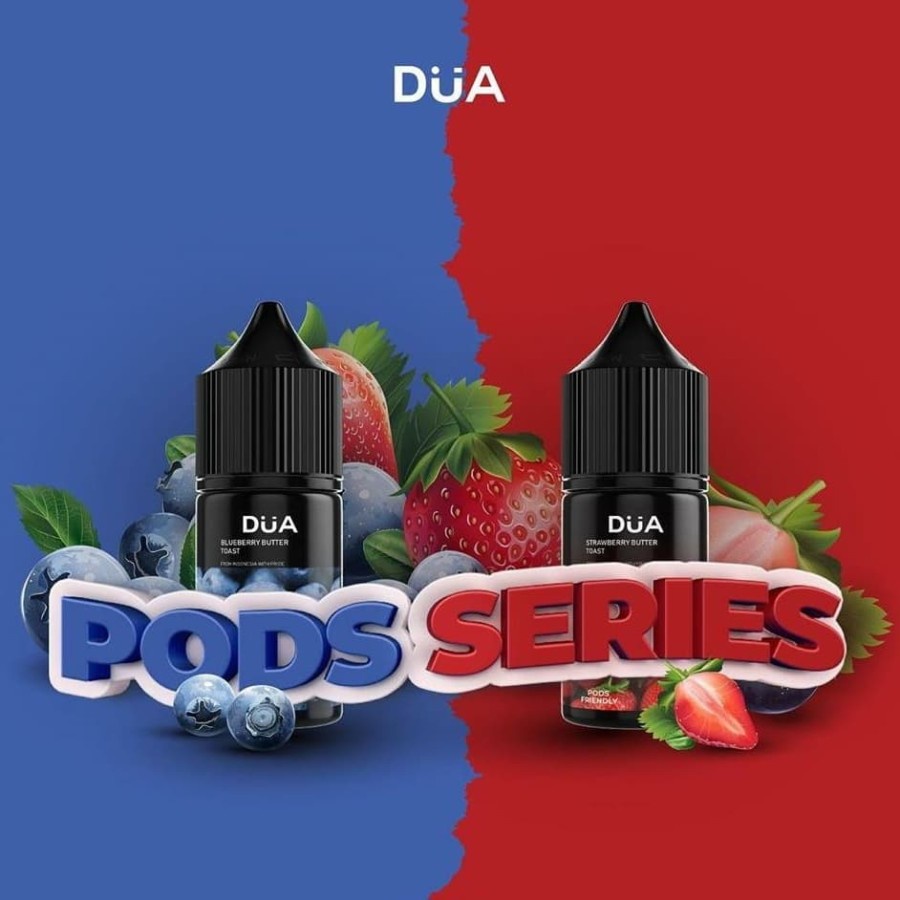 DUA BUTTER TOAST SERIES AUTHENTIC NEW PODS FRIENDLY LIQUID 30ML 12MG