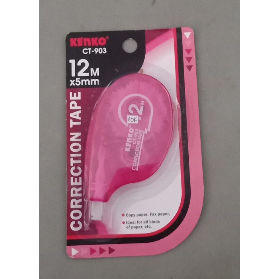 Correction Tape Pita Koreksi Kenko CT-634 , CT-802 ,CT-902, CT- 903