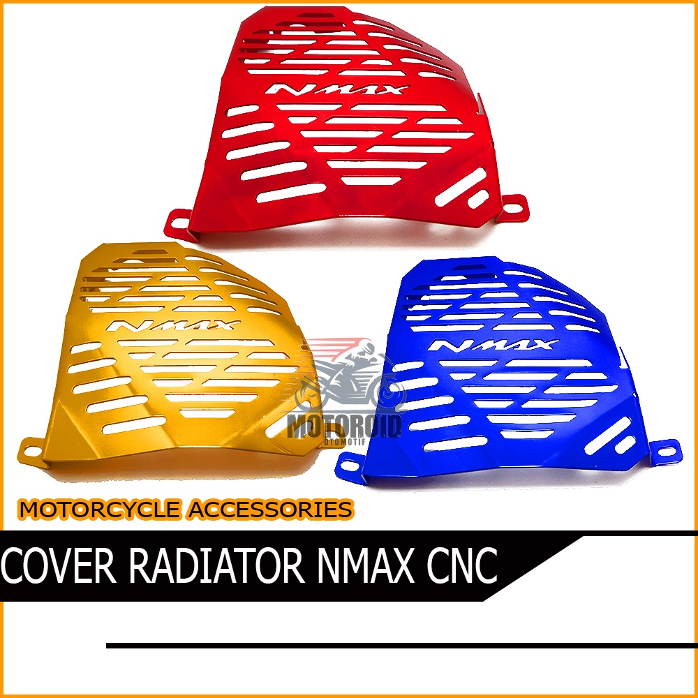 Cover Radiator Motor Nmax Aerox Full Cnc Tutup Radiator Motor Nmax Aerox