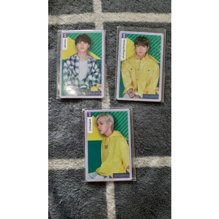 PHOTOCARD/PC TOKO HIJAU BTS JUNGKOOK/JIMIN/JHOPE
