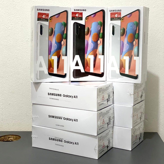 Samsung Galaxy A11 3/32 - 3 GB / 32 GB - New - Garansi Resmi - Hitam