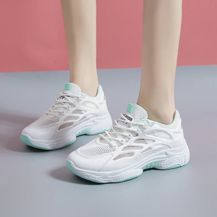 Sepatu Olahraga Wanita Putih Sneaker Sport Cewek Import Spatu Sneakers Wanita running Fashion SP-093-7