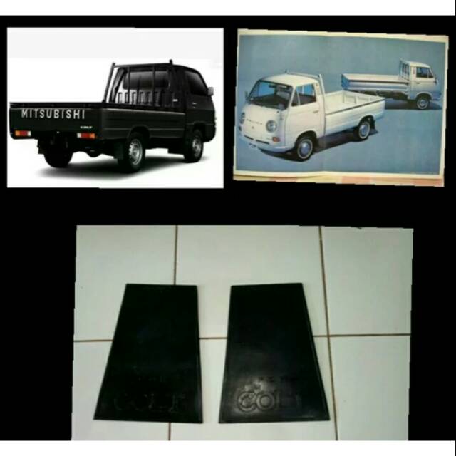 Mud Guard Kepet Lumpur Kepet Roda COLT L300 Stesen Pick Up Colt T120 Ss Colt Bagong Karoseri 1 biji