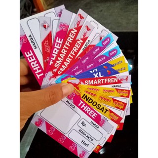 Jual isi 25pcs PROMO LABEL HARGA 6x9 KOSONG, Tinggal Tulis GB, harga