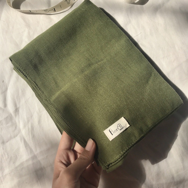 Qia Shawl Pashmina Voal Miracle-Army