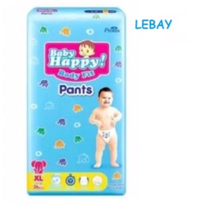 BABY HAPPY FIT PANTS [S40 / L30 / M34 / XL26 / XXL24]-LEBAY XL26