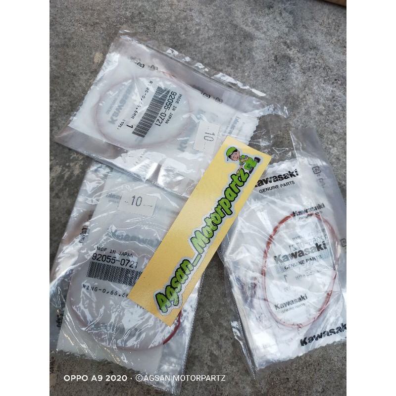 Oring merah oring head merah ninja R RR original Kawasaki