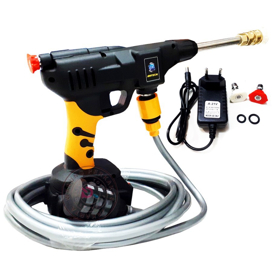 Amtech Jet Cleaner Cordless - Gun Jet Cleaning - Jet Washer BATERY 24V