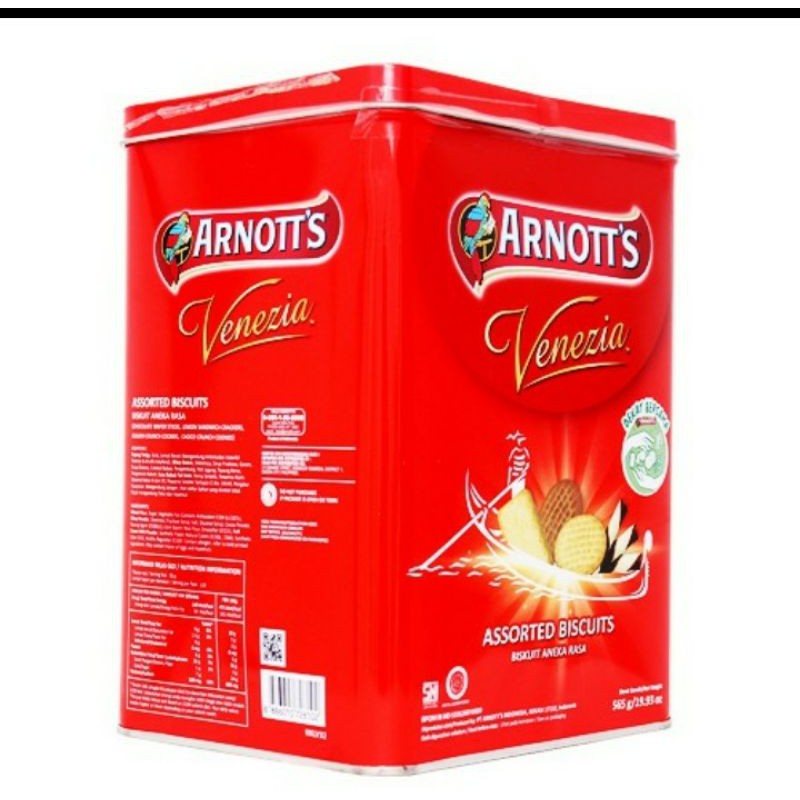 

Arnotts Vanezia biskuit assorted 565g/klng