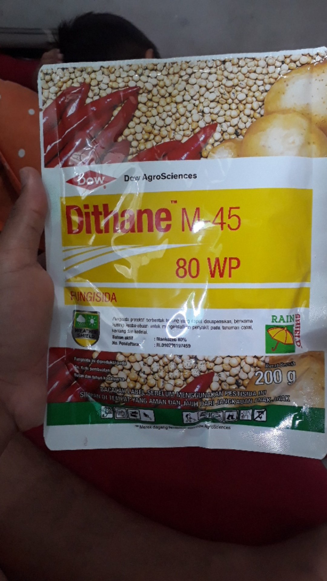 Fungisida Dithane M-45 80wp 200gr - Obat Pembasmi Jamur Tanaman - 8021