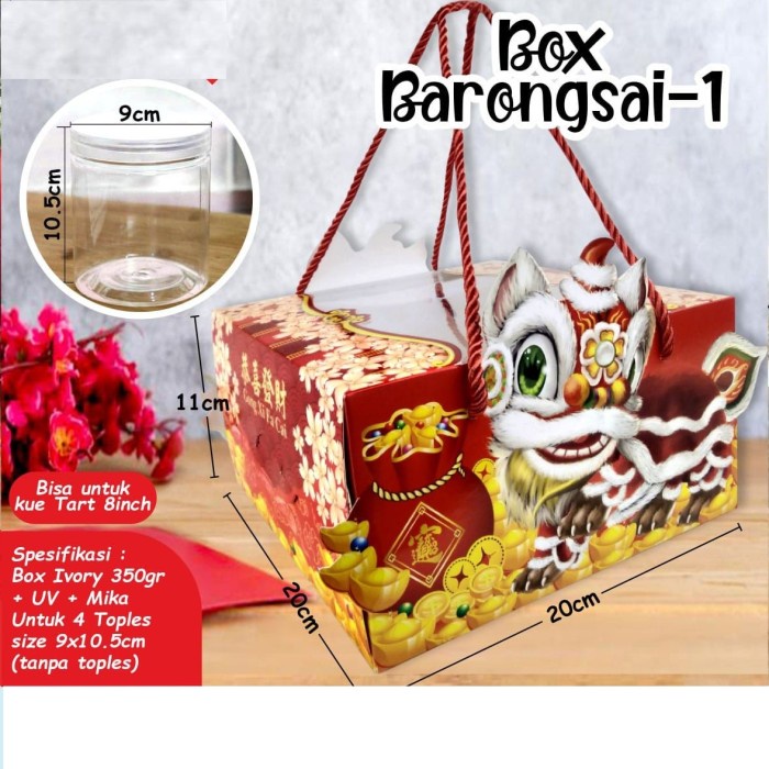 

Box Bolu Hampers Bingkisan Imlek Fu Kotak Chinese New Year 074